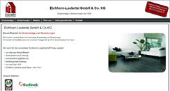 Desktop Screenshot of eichhorn-lautertal.de