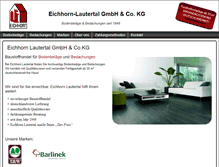 Tablet Screenshot of eichhorn-lautertal.de